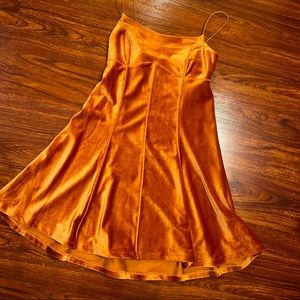 Burnt Orange Dress